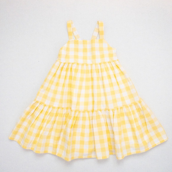 Gymboree Yellow Gingham Sundress (3T) - Picture 8 of 14